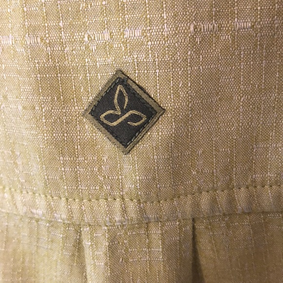 prAna Camino mens Button Down Shirt green - Picture 10 of 12